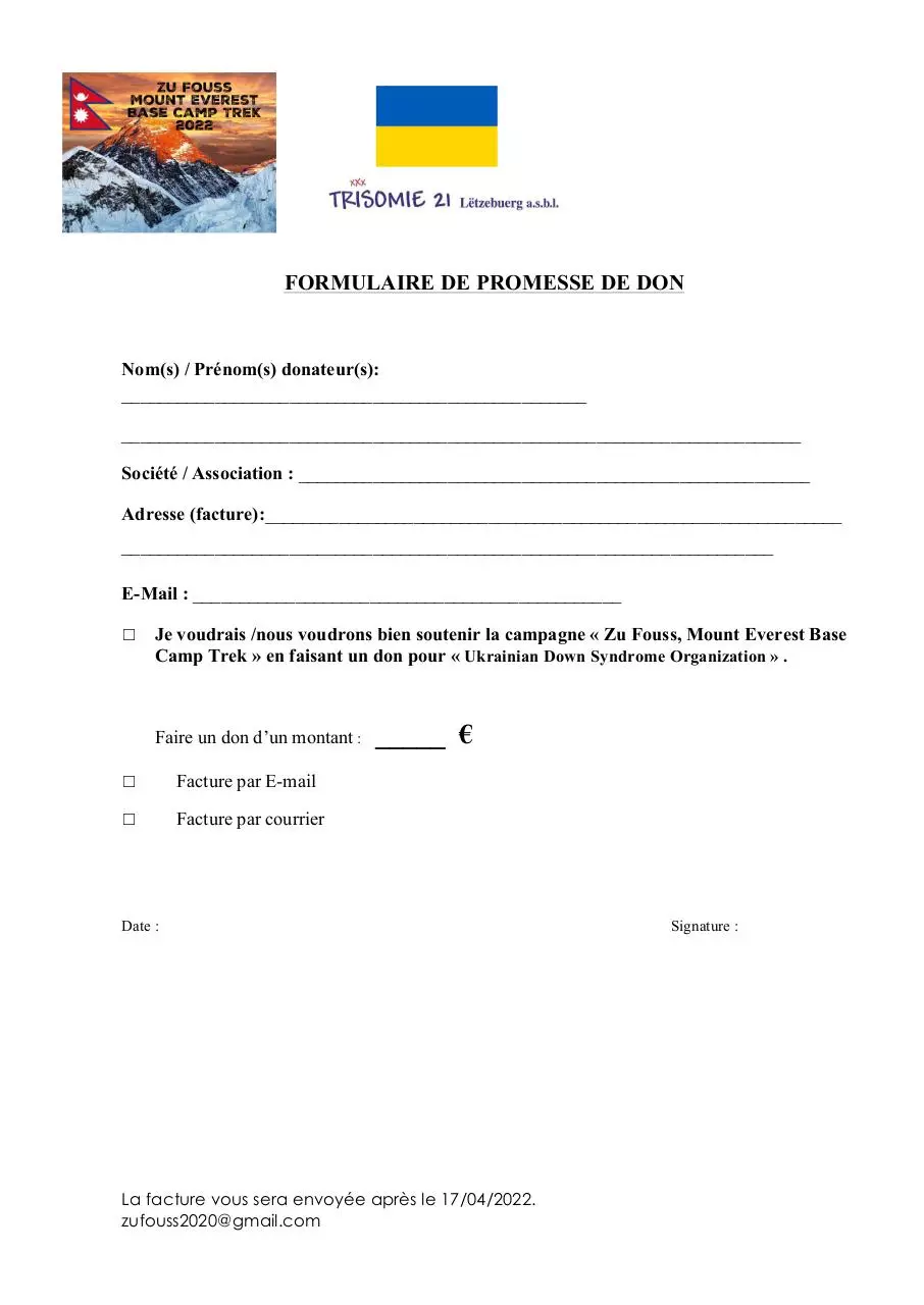 Document preview - Formulaire de promesse de don 2022.pdf - Page 1/1