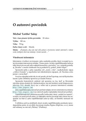 Page 3, Leithove dobrodruzne poviedky