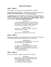 Page 2, SpideyScript!
