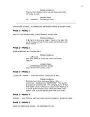 Page 3, SpideyScript!