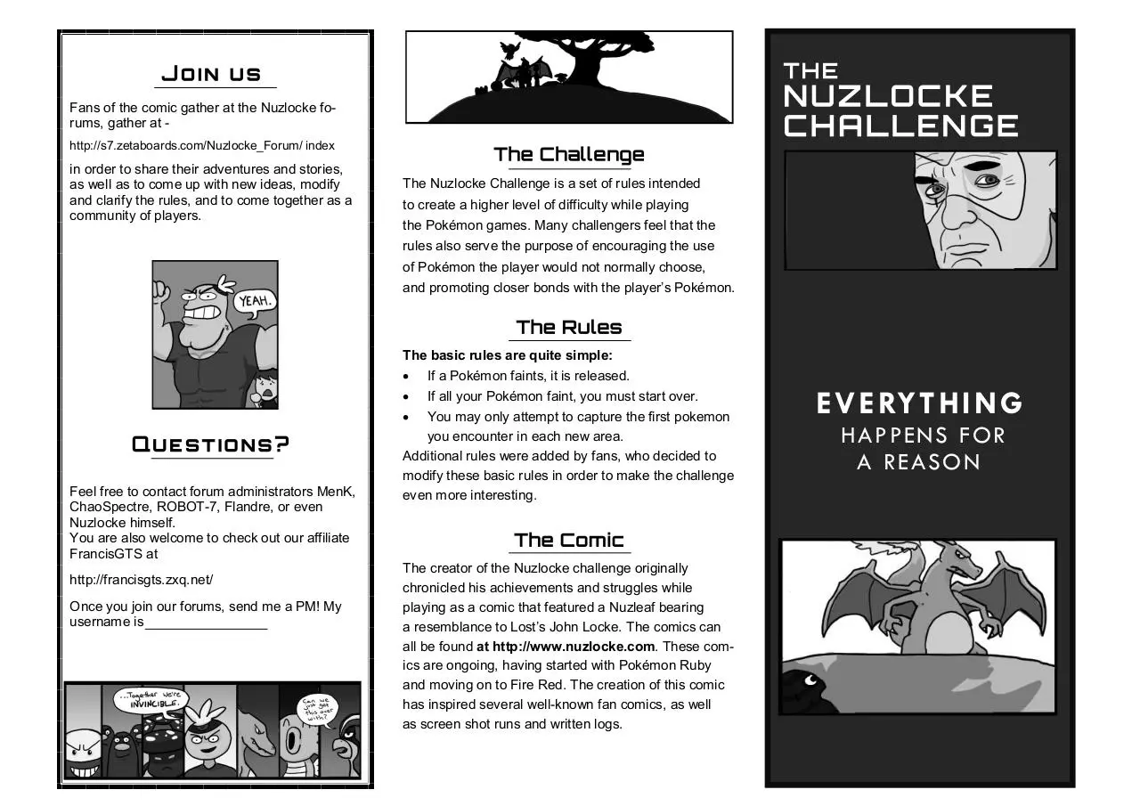 Page 1 of 1, nuzlockeleaflet
