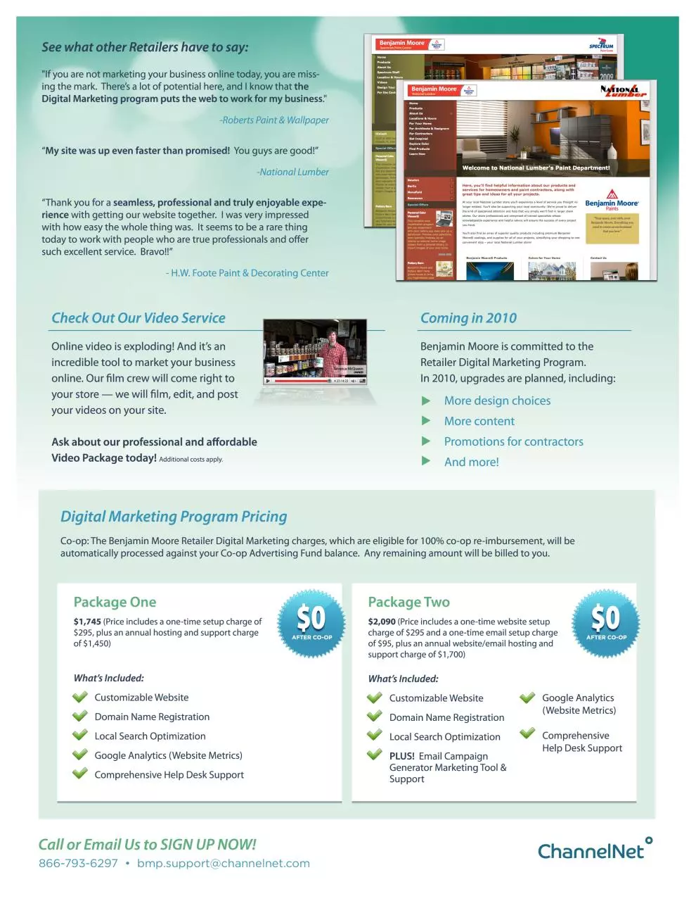 Page 2 of 2, 2010 US Sell Sheet