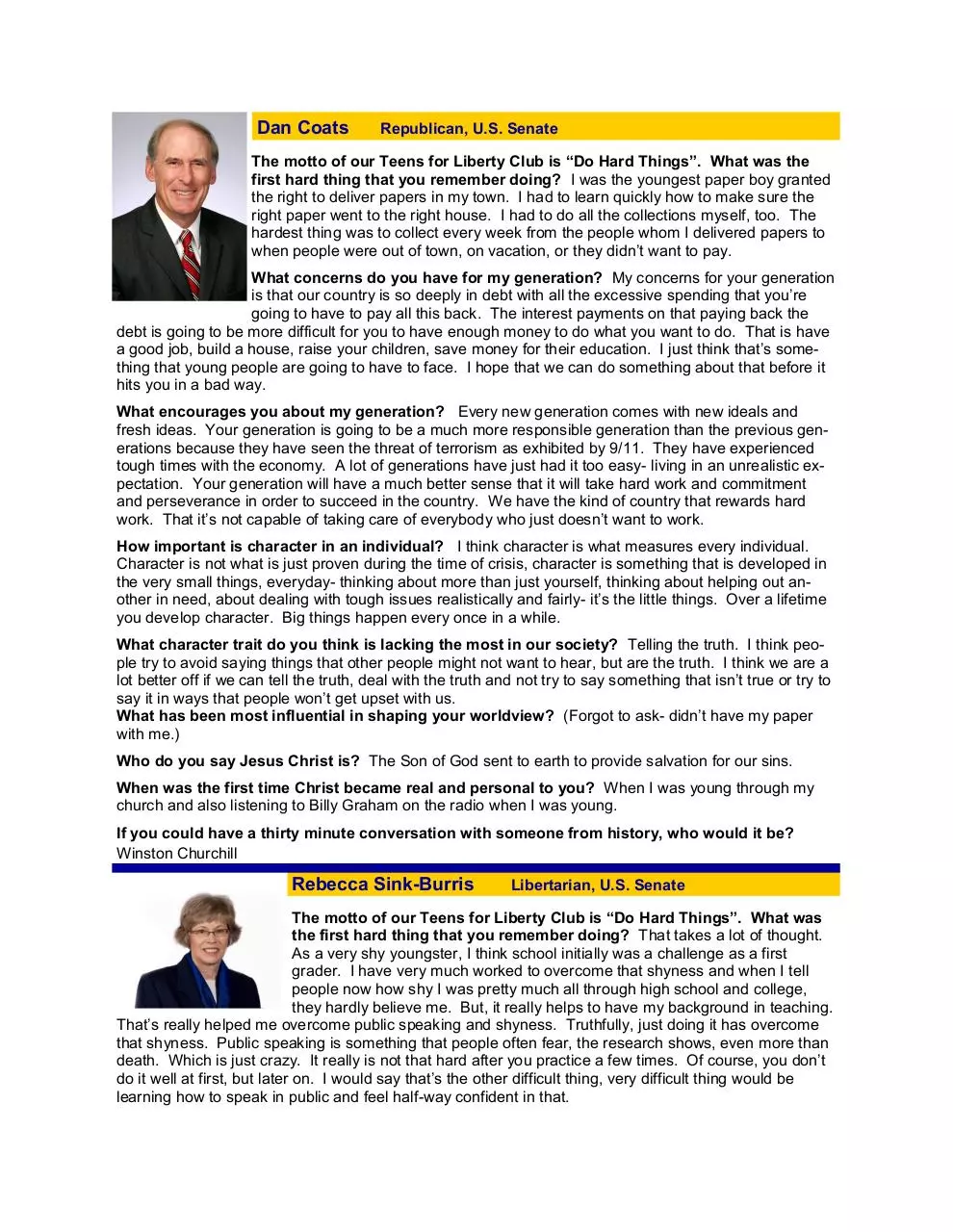 Page 4 of 21, Teens for Liberty Newsletter Oct2010