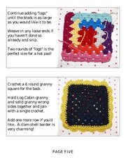 Page 5, Granny Log Cabin