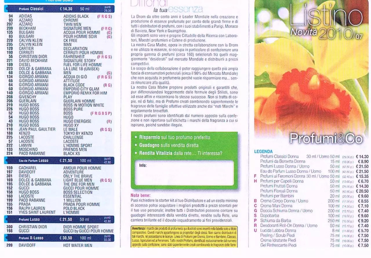 Page 1 of 1, profumi 001