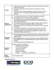 Page 2, Sinamax Badminton Championship 2010 form