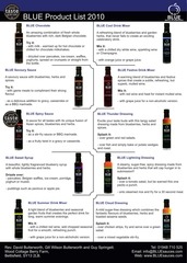 Page 2, BLUE Product Brochure 2010