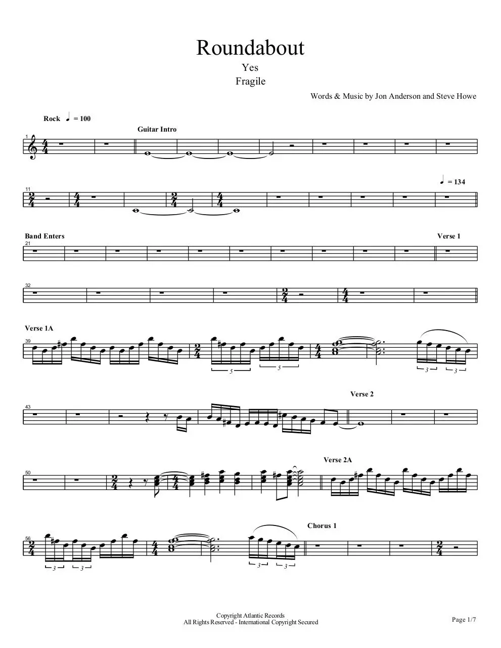 Page 1 of 7, roundabout