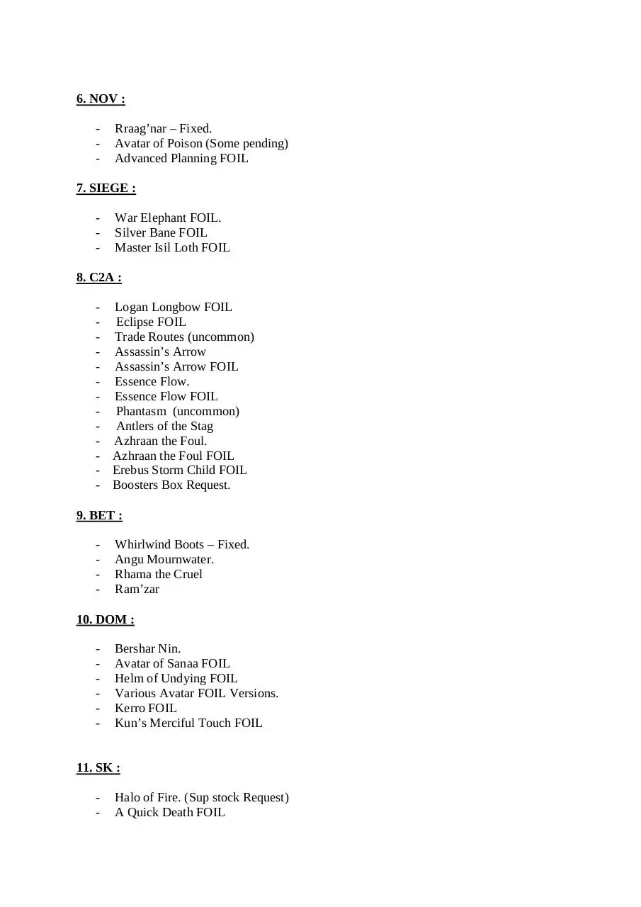 Page 3 of 10, BuyListNovember18