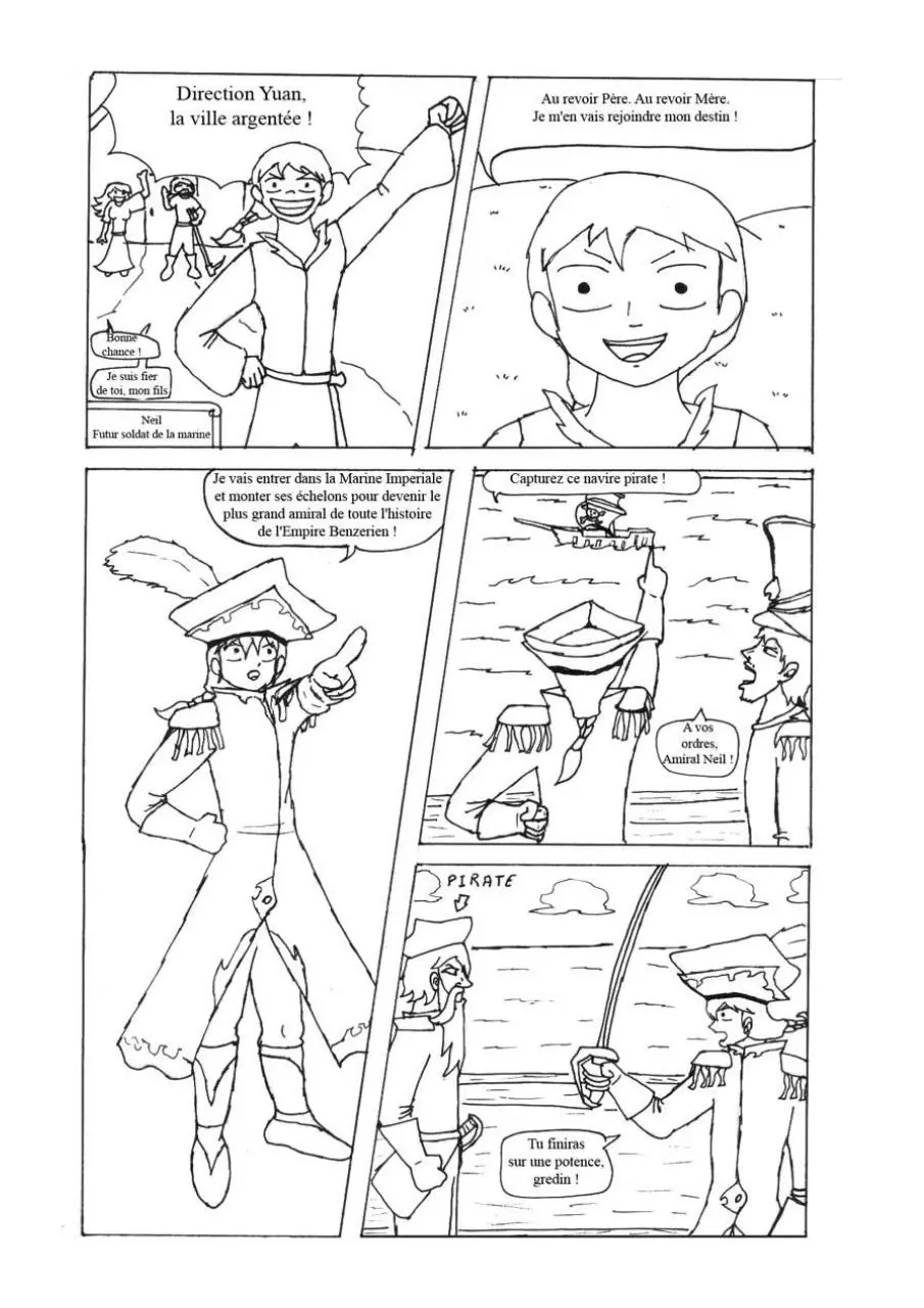Page 3 of 20, the navy soldier the pirate and the merchant
