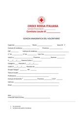 Page 2, Modulo Iscrizione CRI