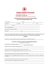 Page 3, Modulo Iscrizione CRI