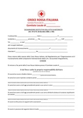 Page 4, Modulo Iscrizione CRI