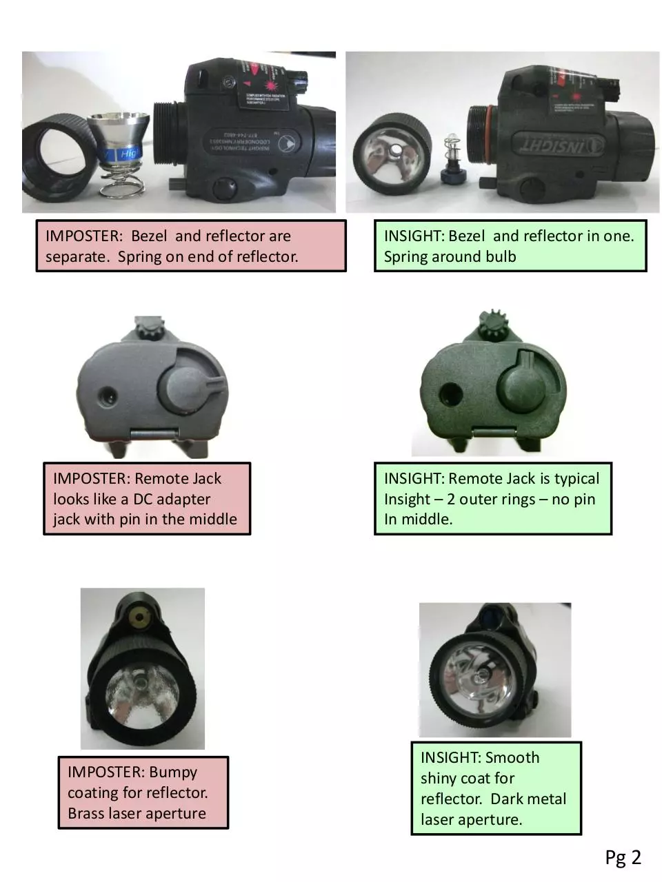 Page 2 of 3, M6X Knock Off vs INSIGHT