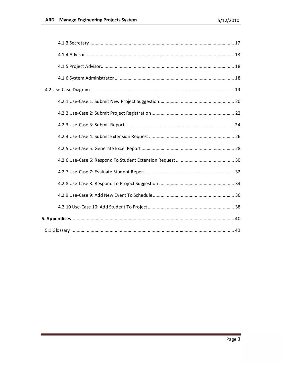 Page 3 of 40, FPMS ARD v1.3