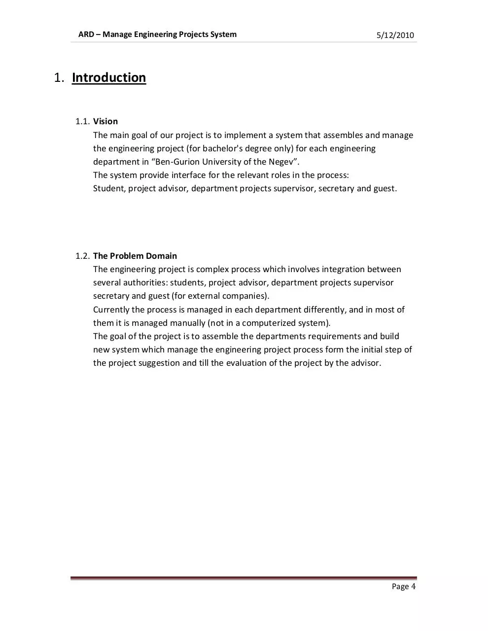 Page 4 of 40, FPMS ARD v1.3