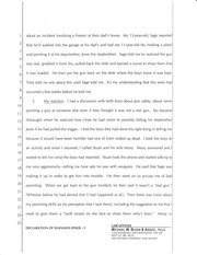 Page 3, Declaration of shannon ryker