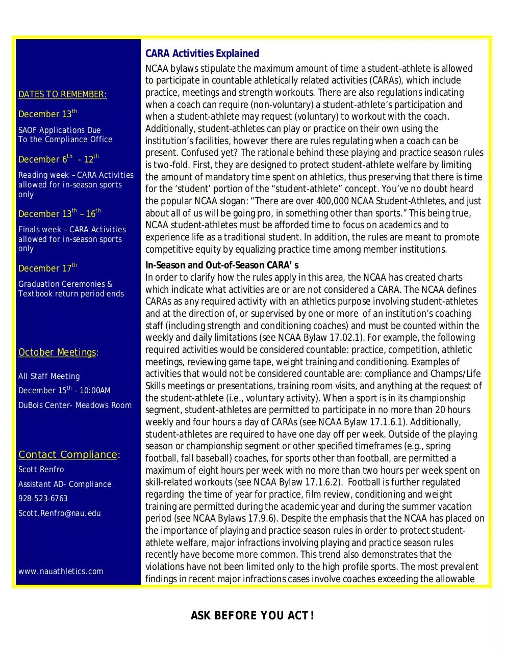 Page 2 of 3, ComplianceNewsletter December2010