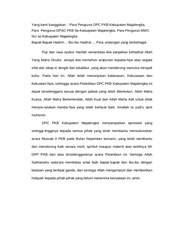 Page 2, Pidato Ketua DPC acara pelantikan