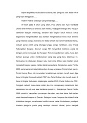 Page 3, Pidato Ketua DPC acara pelantikan