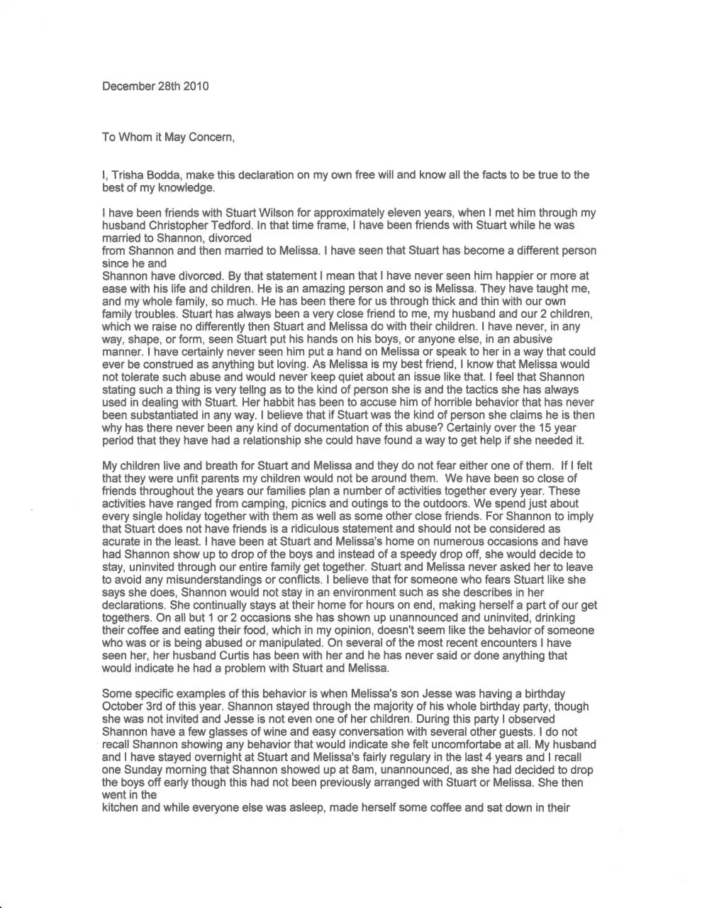 Page 1 of 2, Trish Tedford