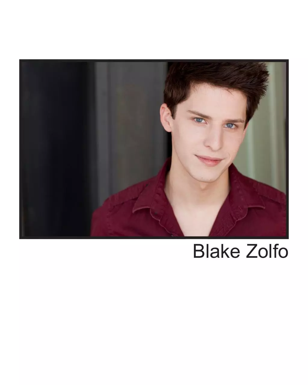Page 1 of 1, Commercial Headshot