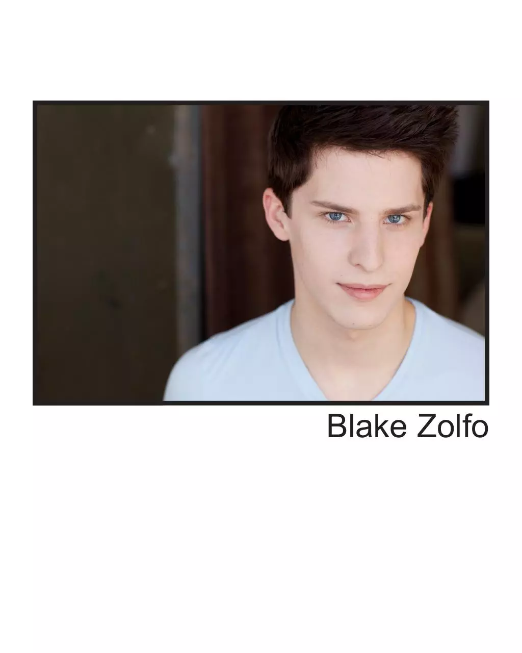 Page 1 of 1, Horizontal Headshot II