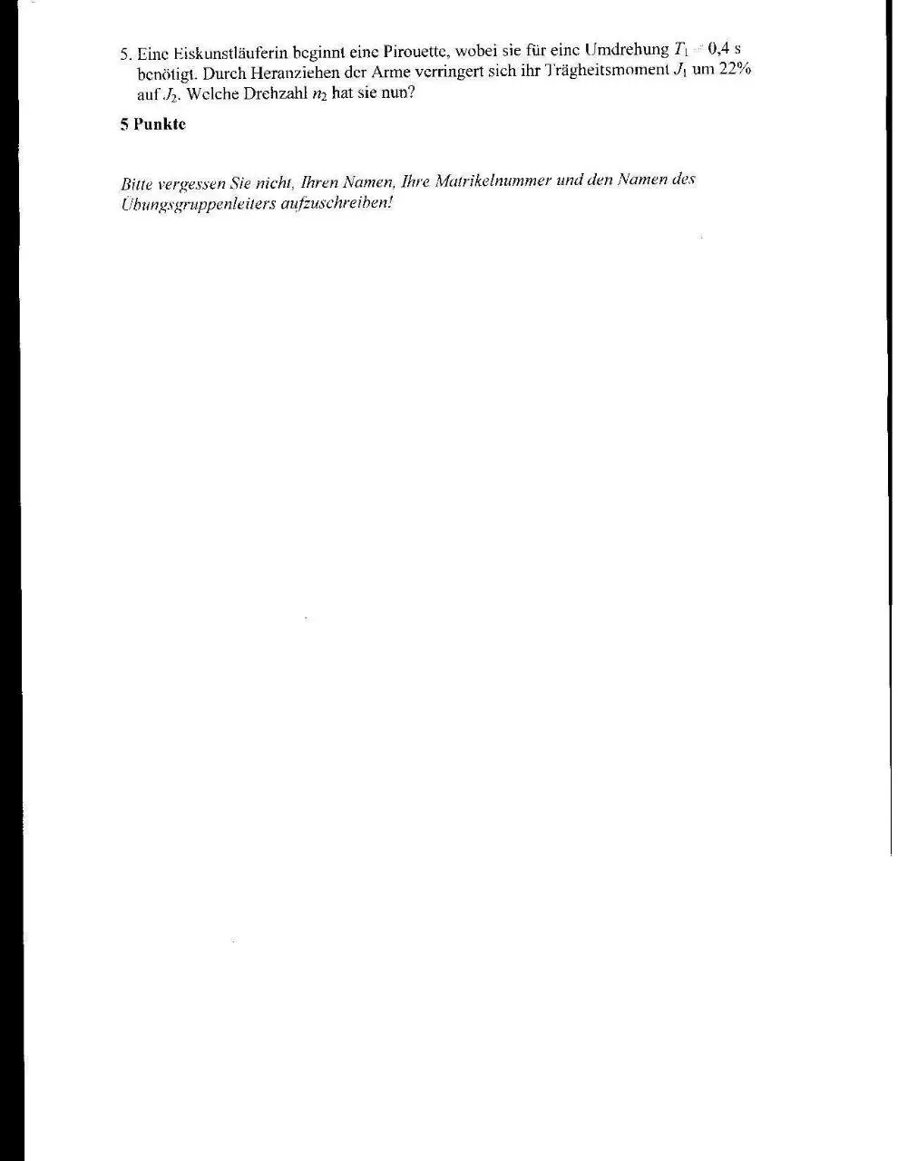 Page 2 of 2, testklausur Physik