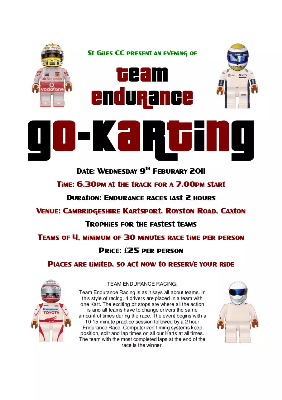 Page 1 of 1, karting