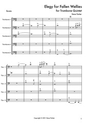 Page 1, Trombone Quintet