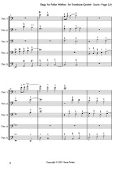 Page 2, Trombone Quintet