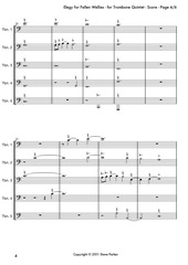 Page 4, Trombone Quintet