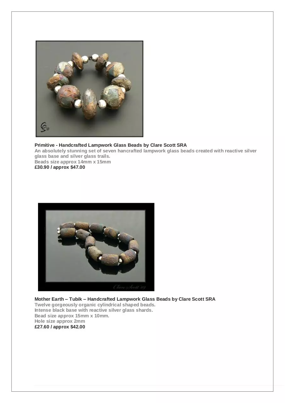 Page 5 of 46, BeadsbyClareScottCatalogueJan'11v1