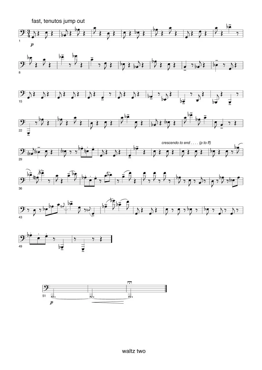 Page 3 of 6, five waltzes