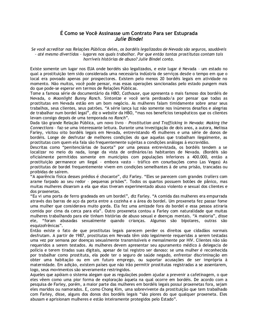 Page 1 of 3, É Como Se Você