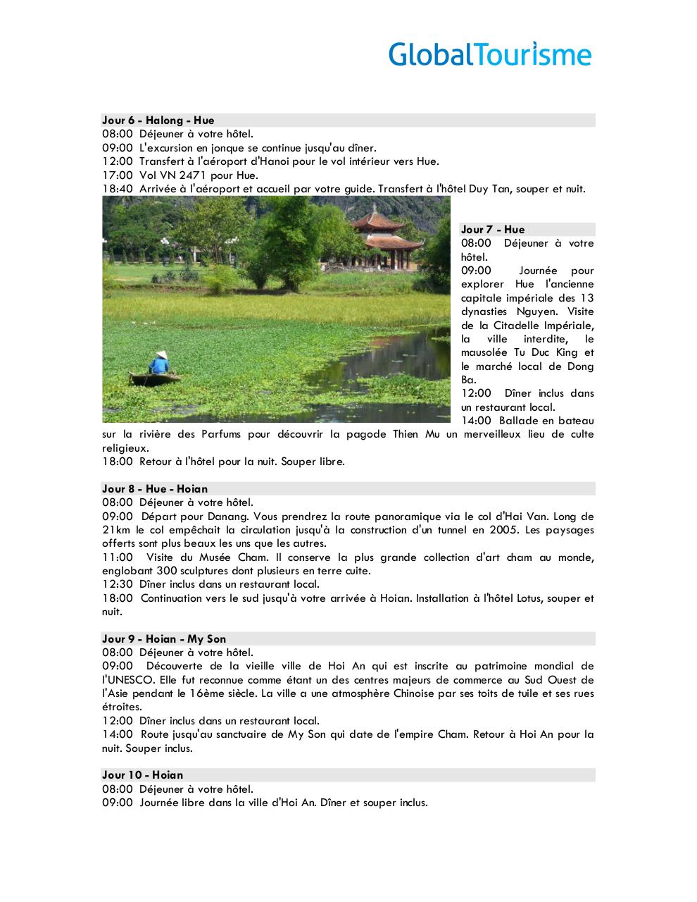 Document preview Globaltoursime  - VietNam.pdf - page 2/3