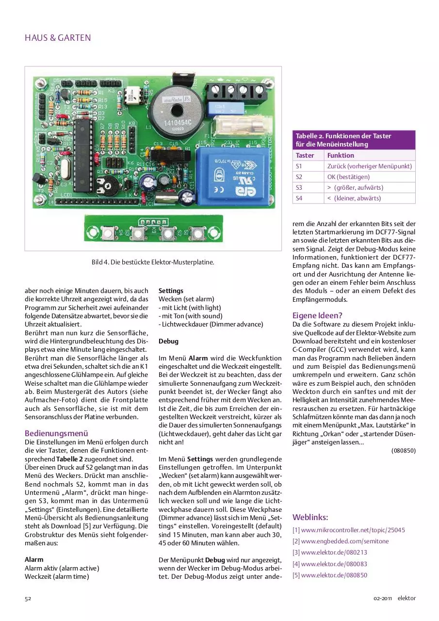 Page 5 of 5, Elektor02 2011DE Lichtwecker