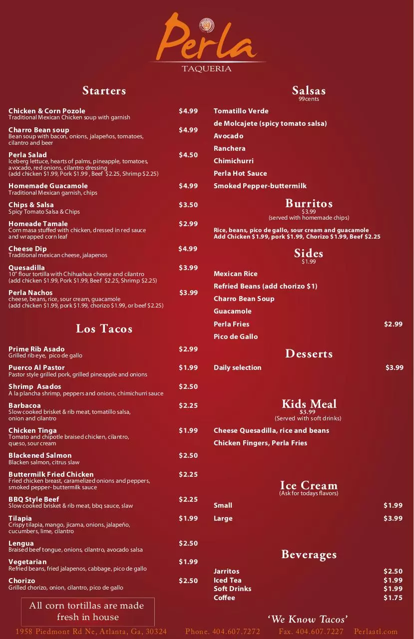 Page 1 of 1, 11x17 menu final