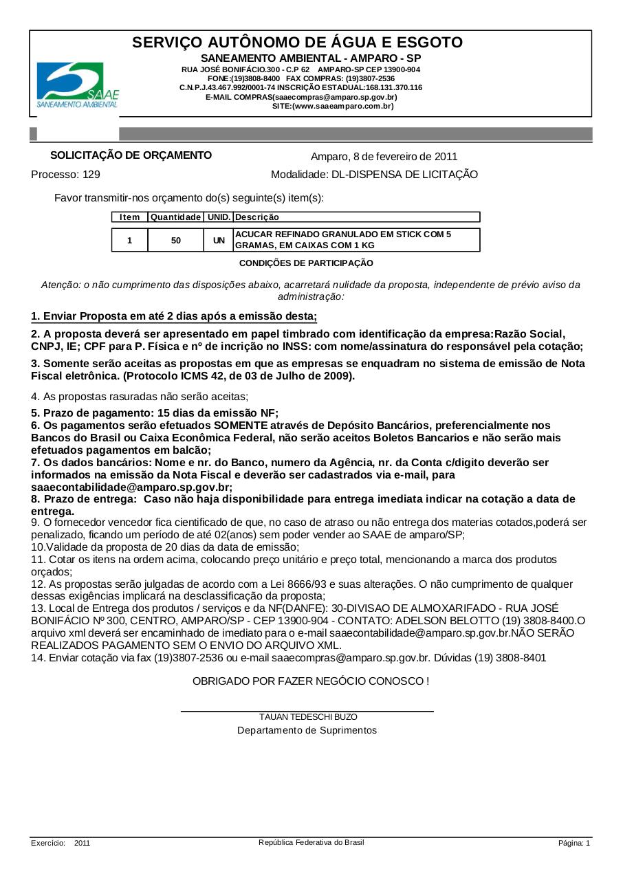 Document preview descriÃ§Ã£o do aÃ§ucar.pdf - page 1/2