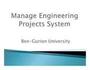 Page 1, ARD Presentation Manage Engineering projects system new