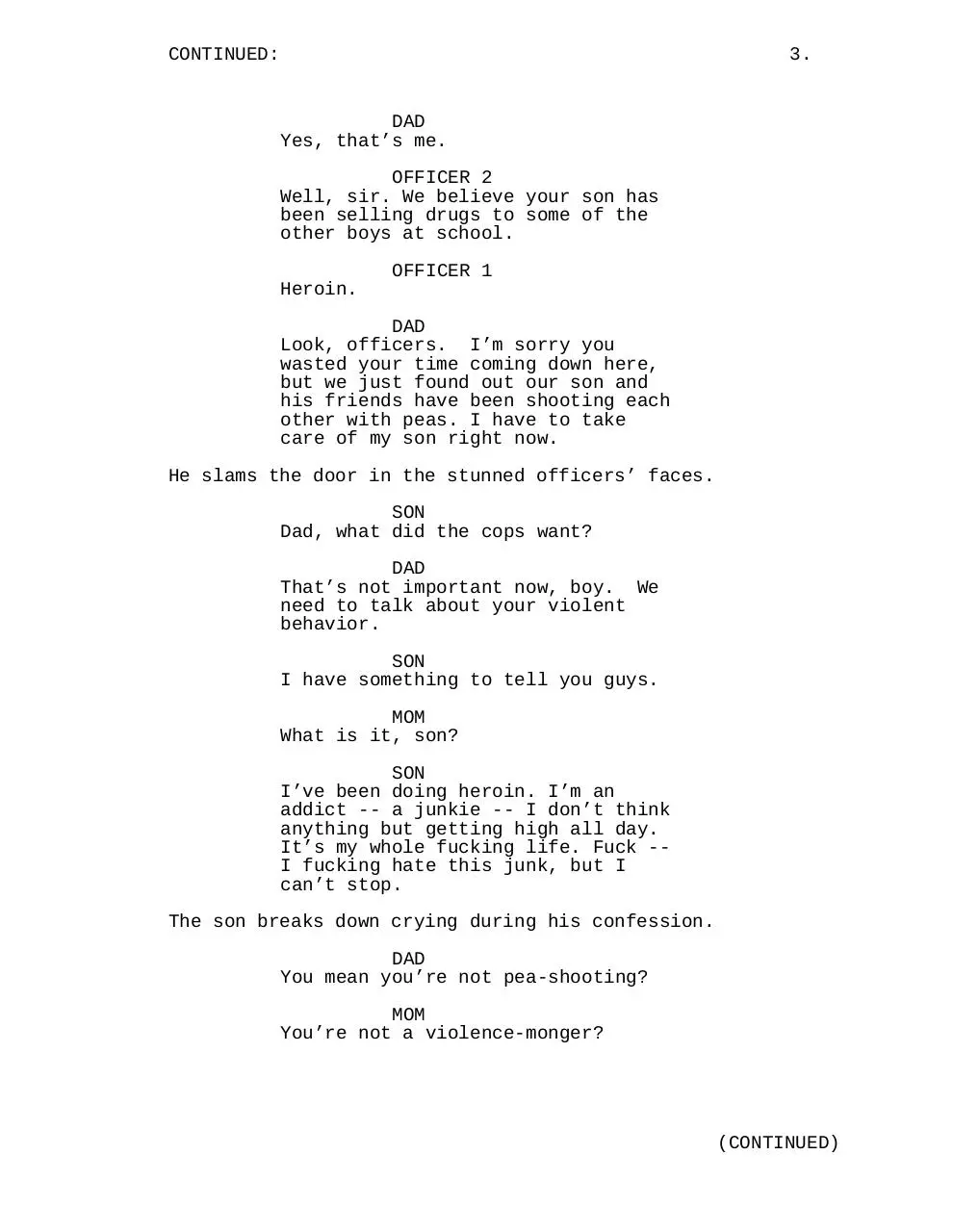Page 4 of 5, The Junkie and the Pea Shooter