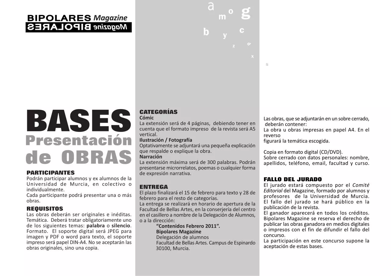 Page 1 of 1, bases febrero