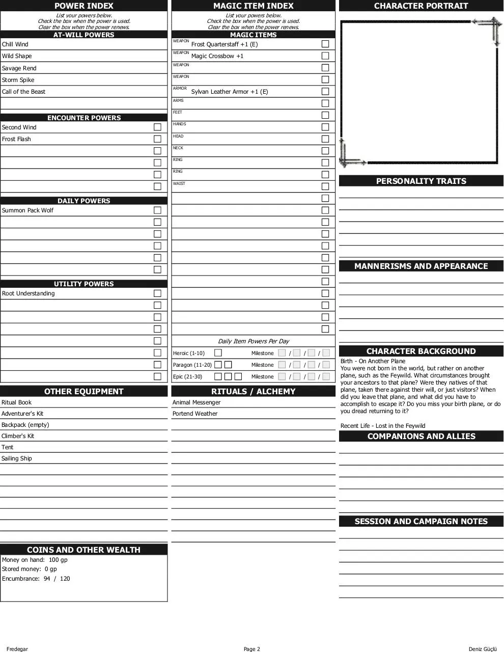 Page 2 of 3, Fredegar Tempus