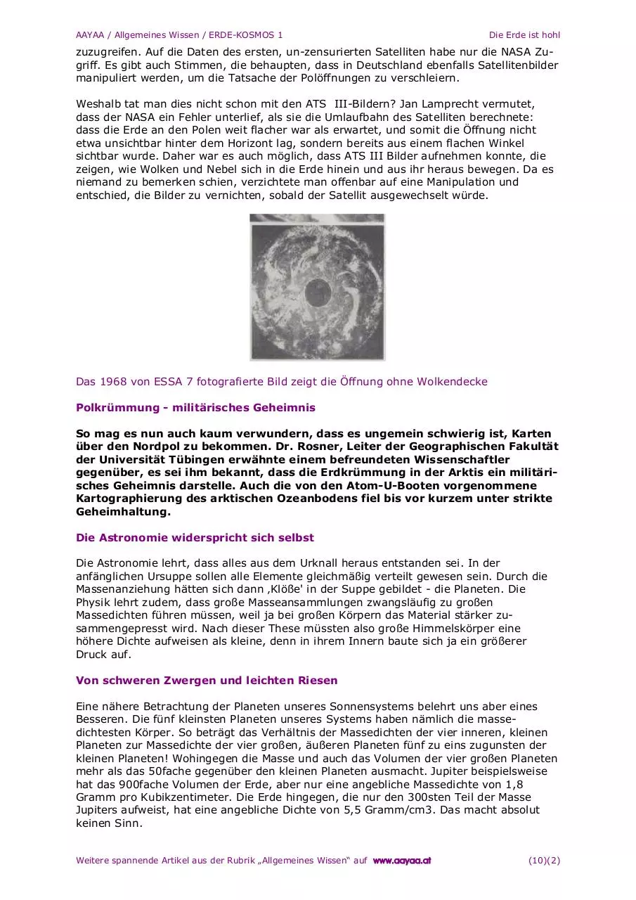 Page 2 of 10, Hohle Erde 1