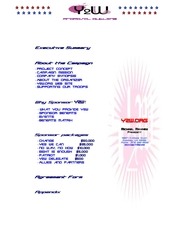 Page 2, Y2W Sponsor Proposal