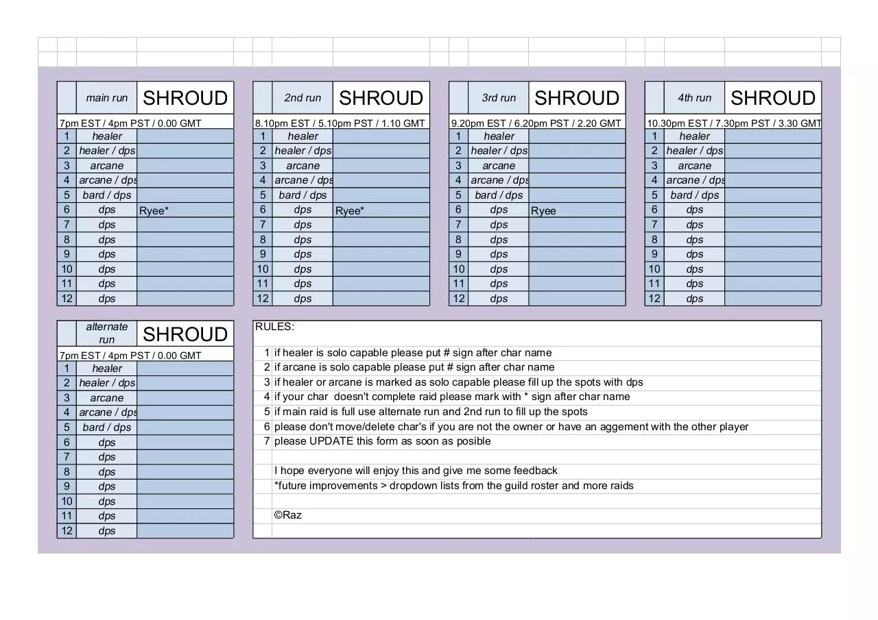 Page 1 of 1, raidplanner 1.0