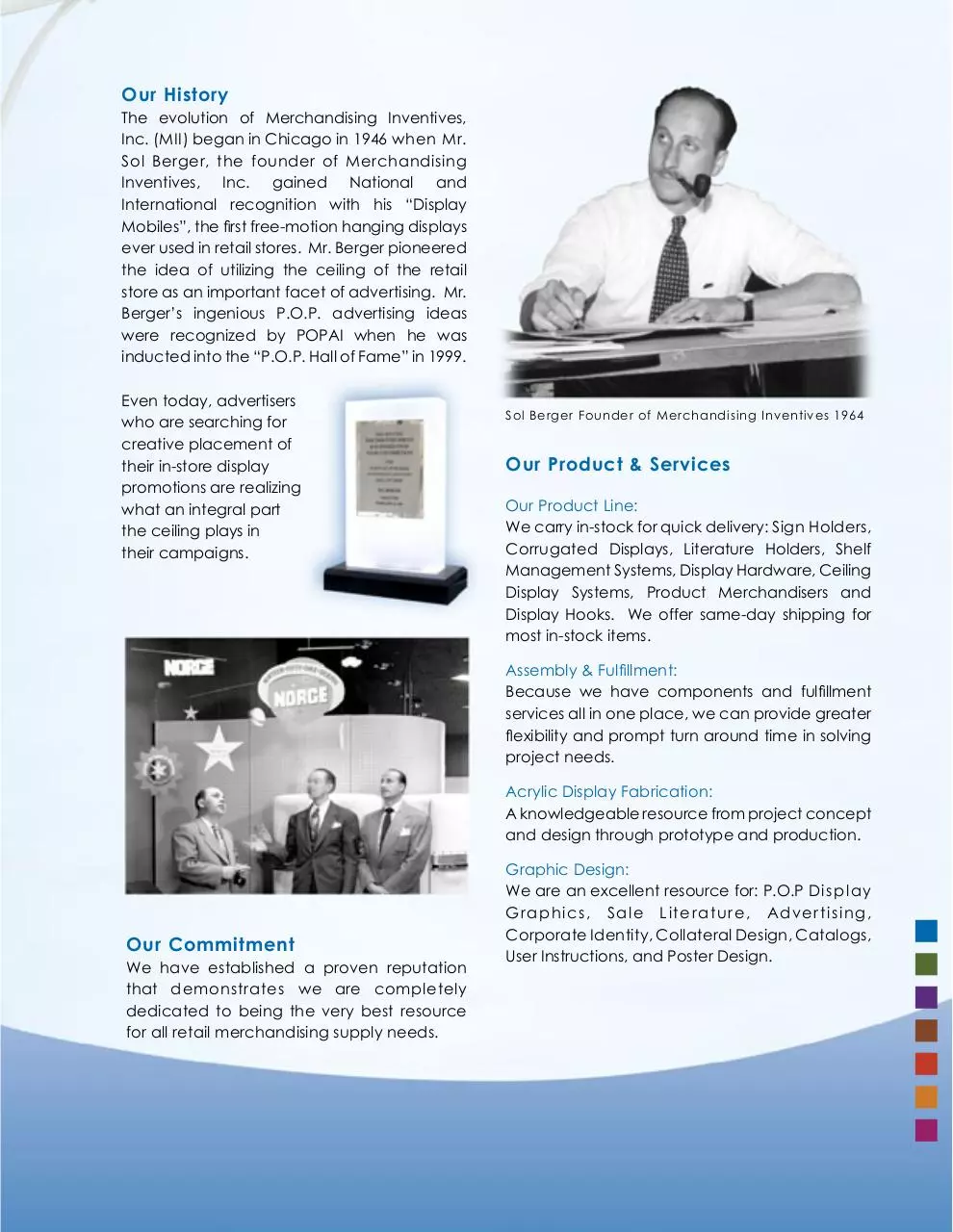 Page 3 of 108, merchandising inventives 2011 full catalog