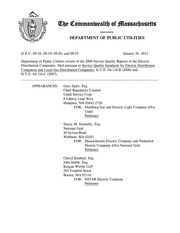 Page 1, Final Order 2008 Electric SQ 1 26 11