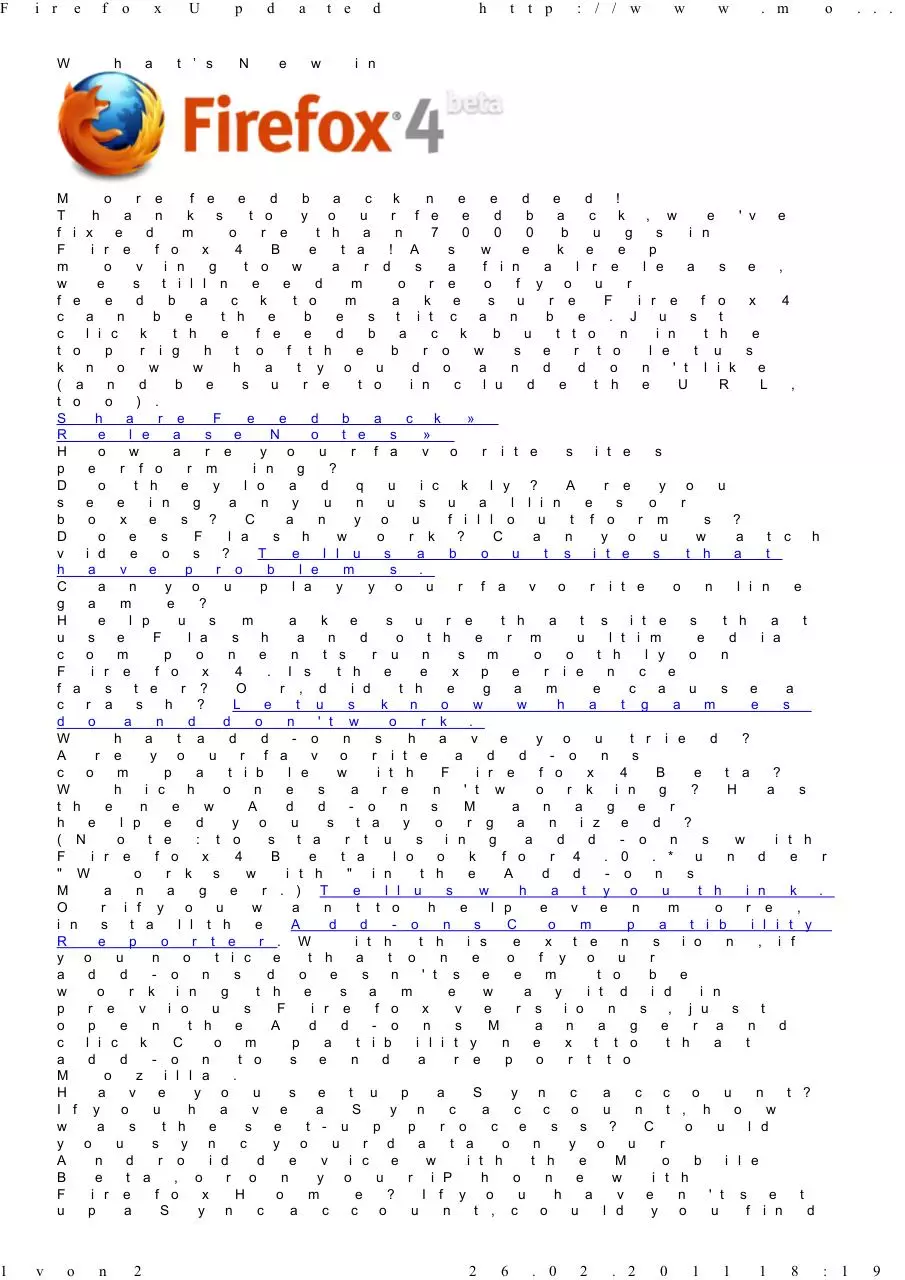 Page 1 of 2, Firefox Updated