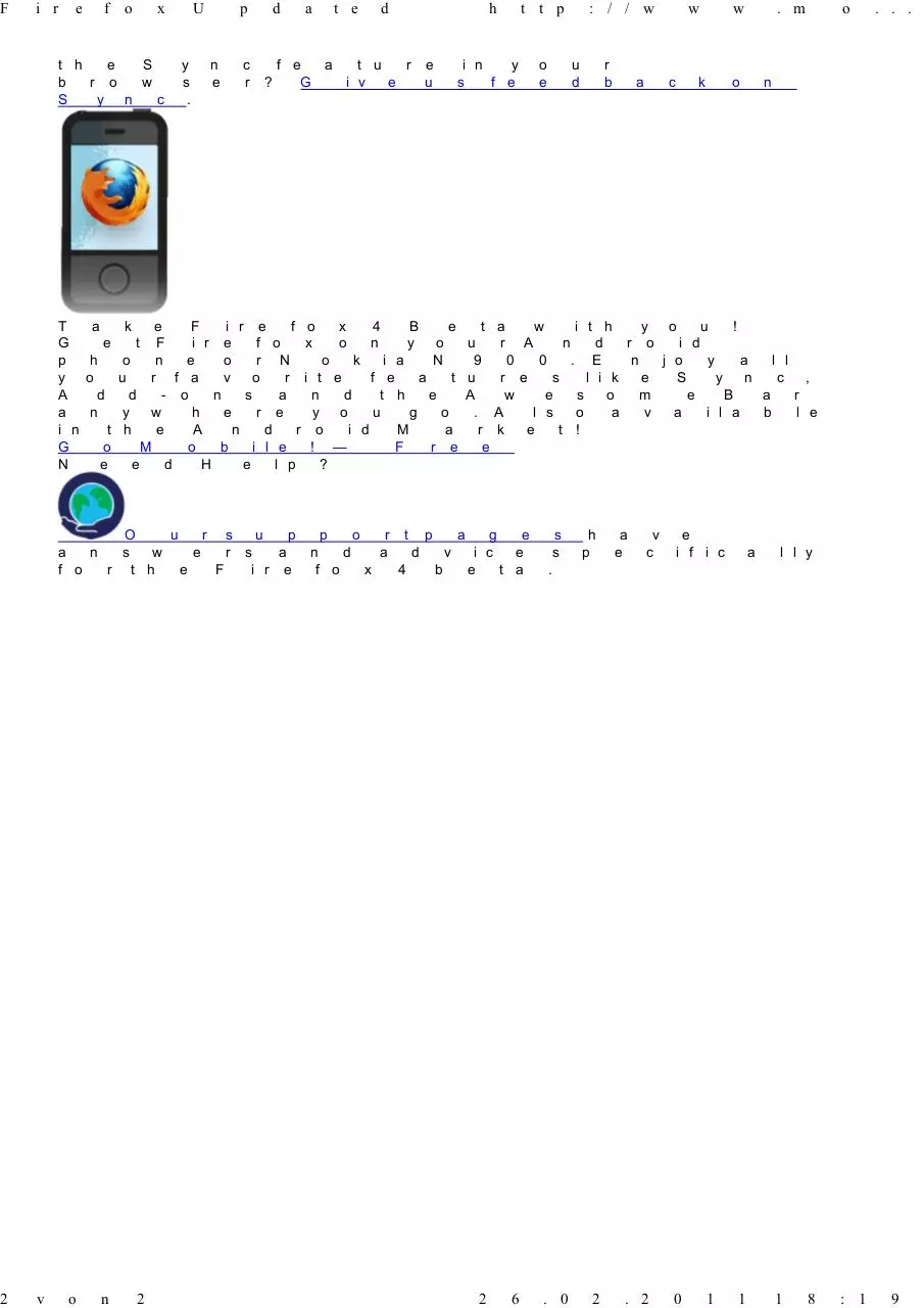 Page 2 of 2, Firefox Updated
